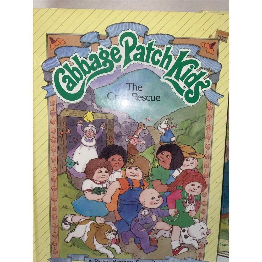 Lot Of 3 Cabbage Patch Kids Books 1984 Hard Cover Books In Excellent Condition‎